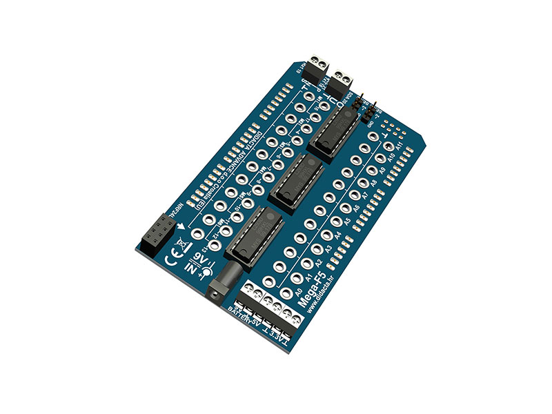 MEGA - F5-Shield para el microcontrolador Arduino MEGA 